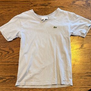 Lacoste Kids Sky Blue Short Sleeve Tee